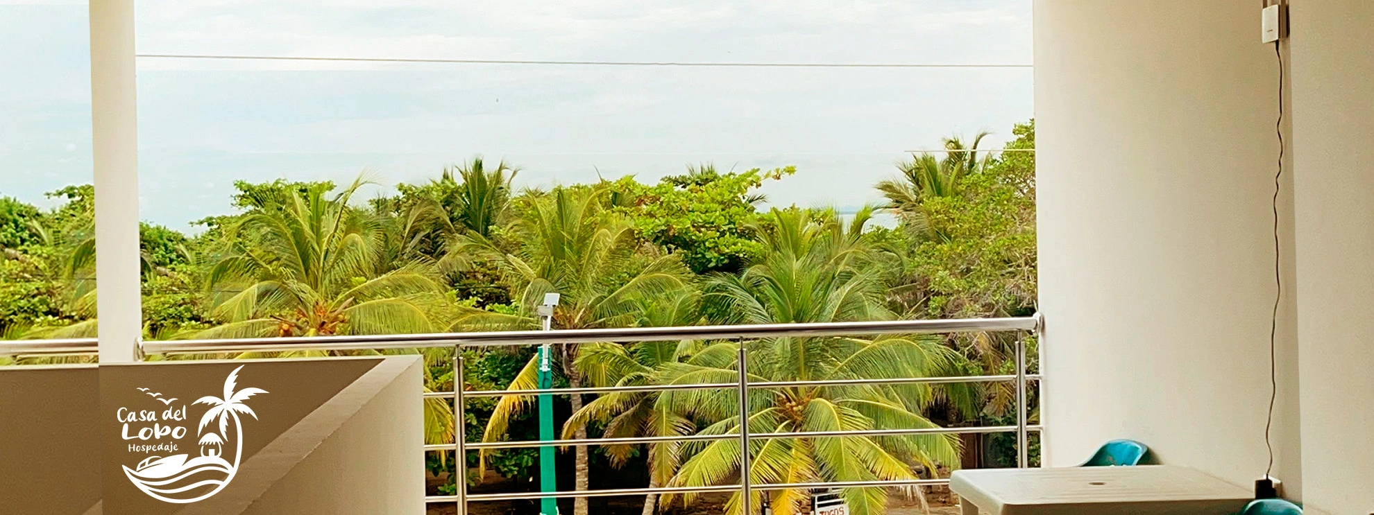 Una de las panorámicas del Hotel Casa del Lobo Coveñas